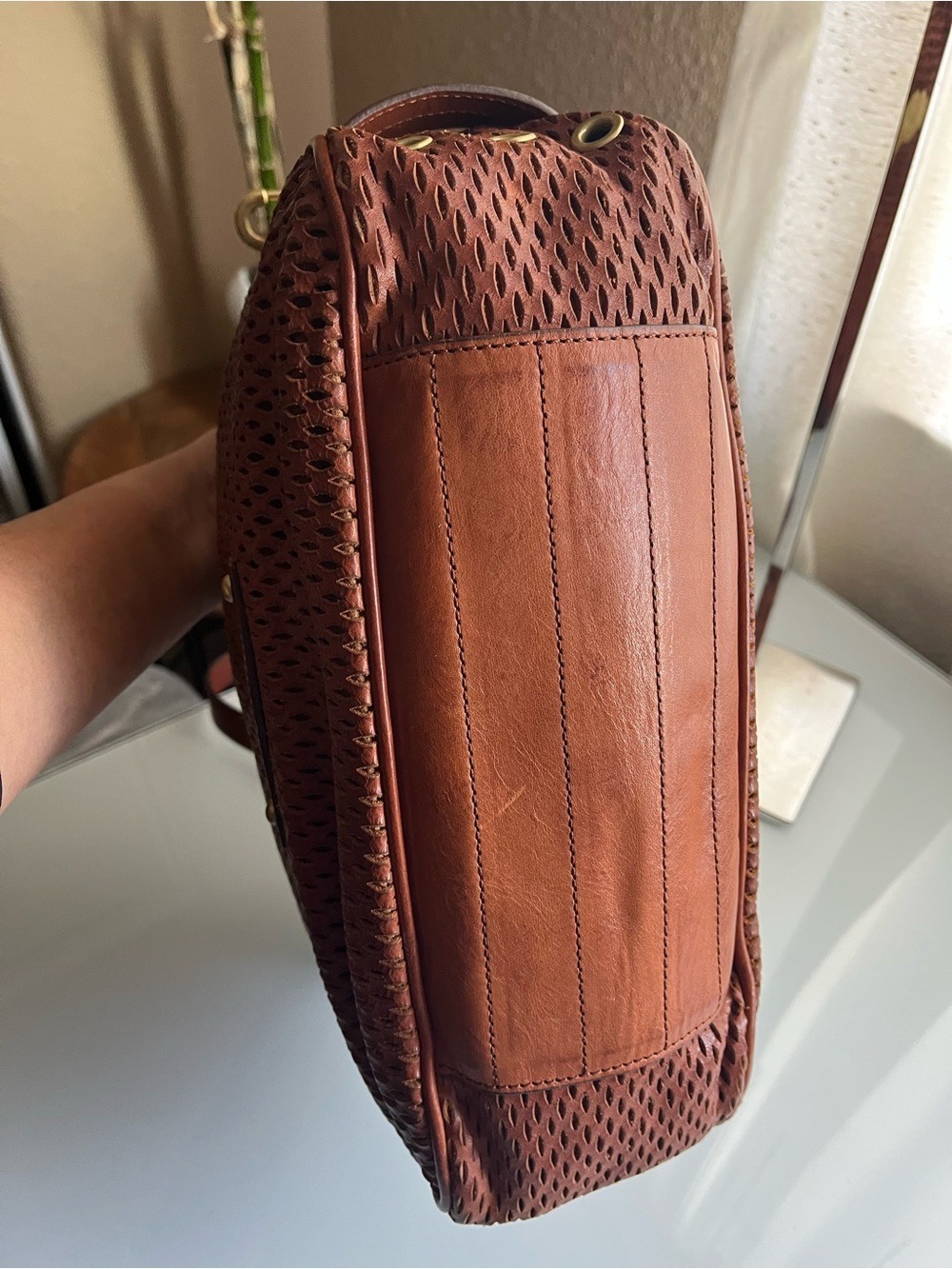 MULBERRY RARE TILLIE MESH SATCHEL - Picture 4 of 16